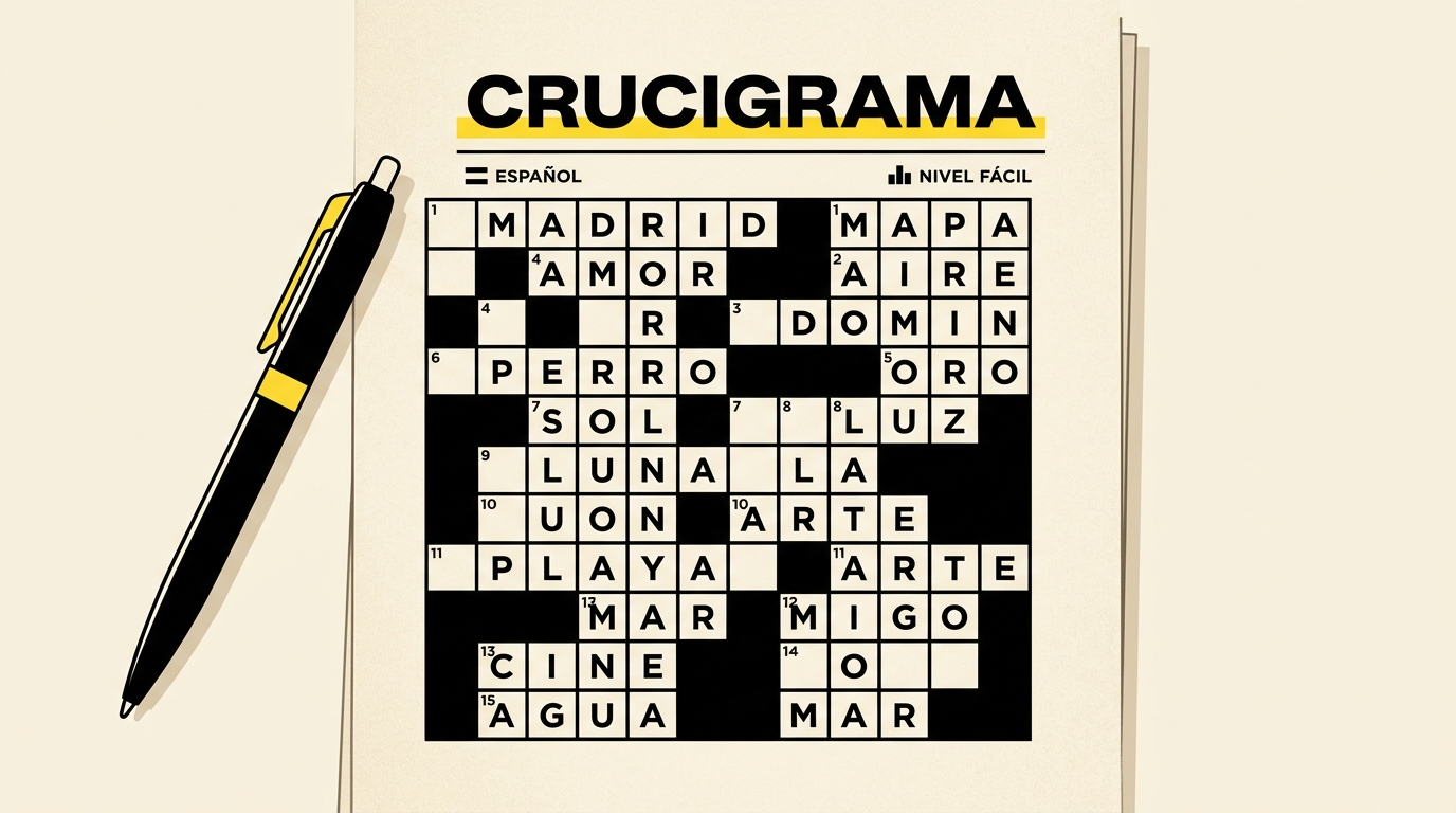 Cómo resolver crucigramas en español